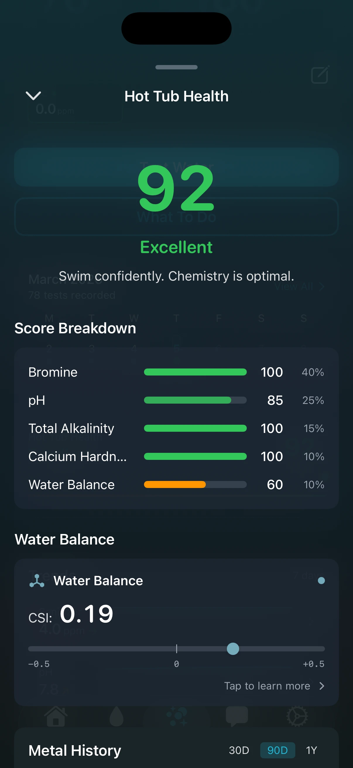 PoolFu Splash AI chat assistant ready to answer pool chemistry questions