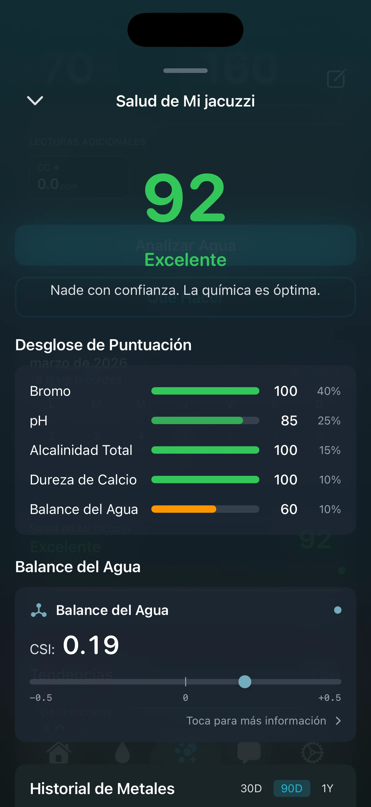 Asistente de chat Splash AI de PoolFu listo para responder preguntas sobre química de piscinas