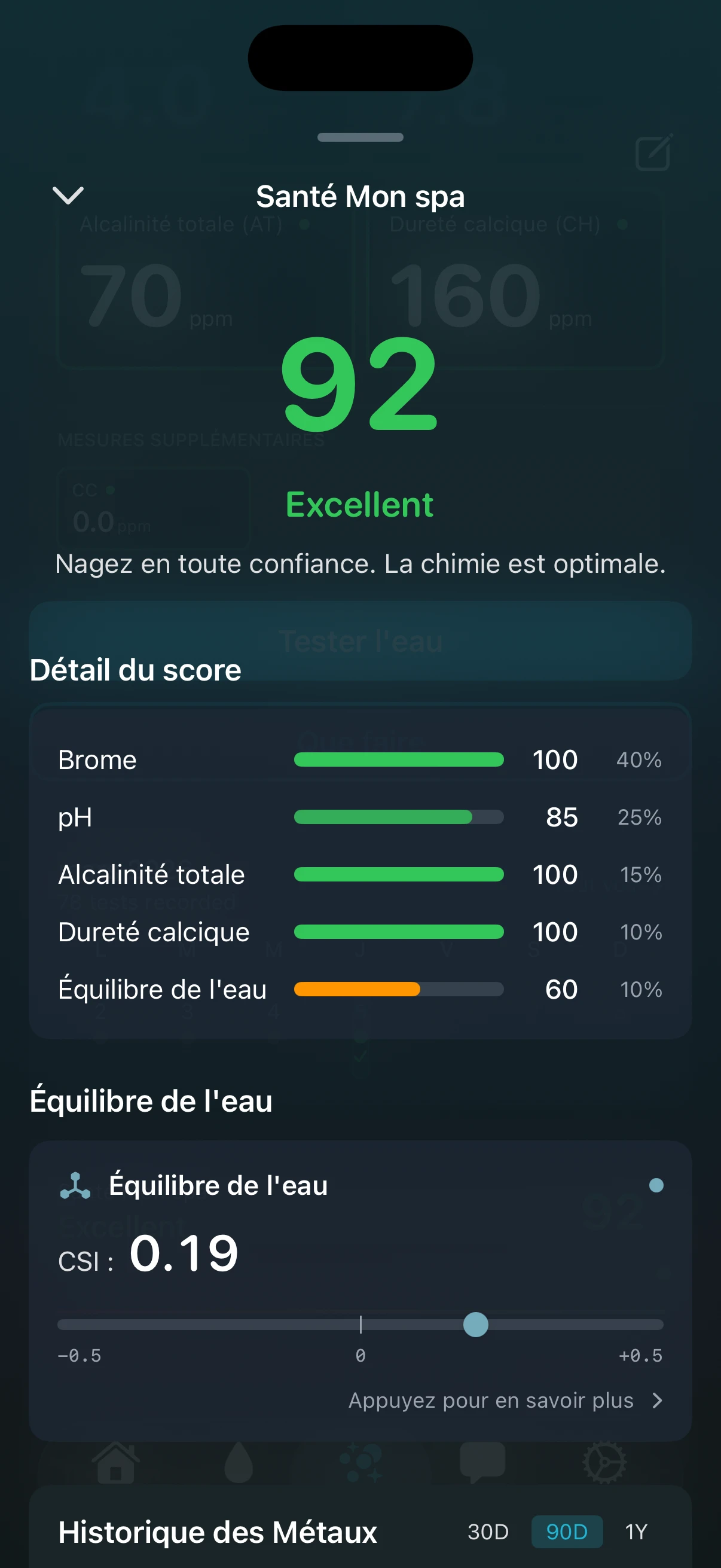 Assistant de chat Splash AI de PoolFu prêt à répondre aux questions sur la chimie de piscine