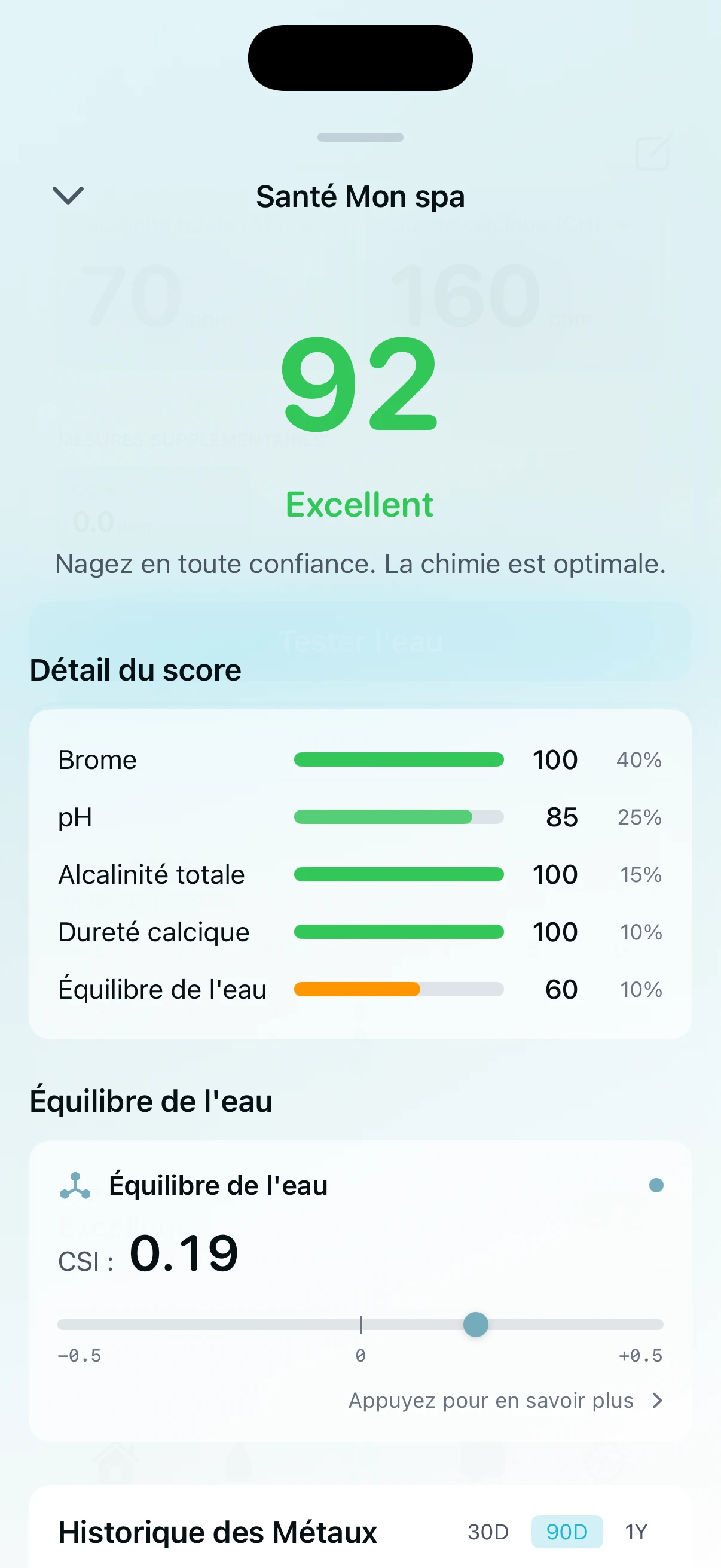 Assistant de chat Splash AI de PoolFu prêt à répondre aux questions sur la chimie de piscine