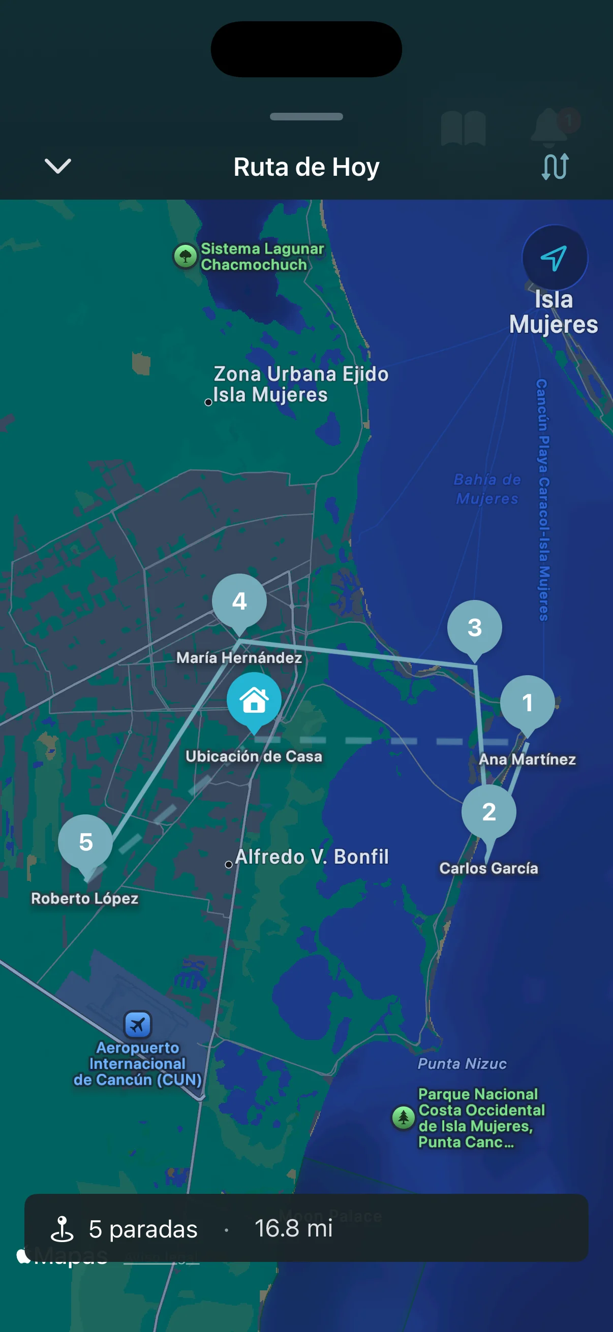 Flujo de trabajo de servicio con cliente activo