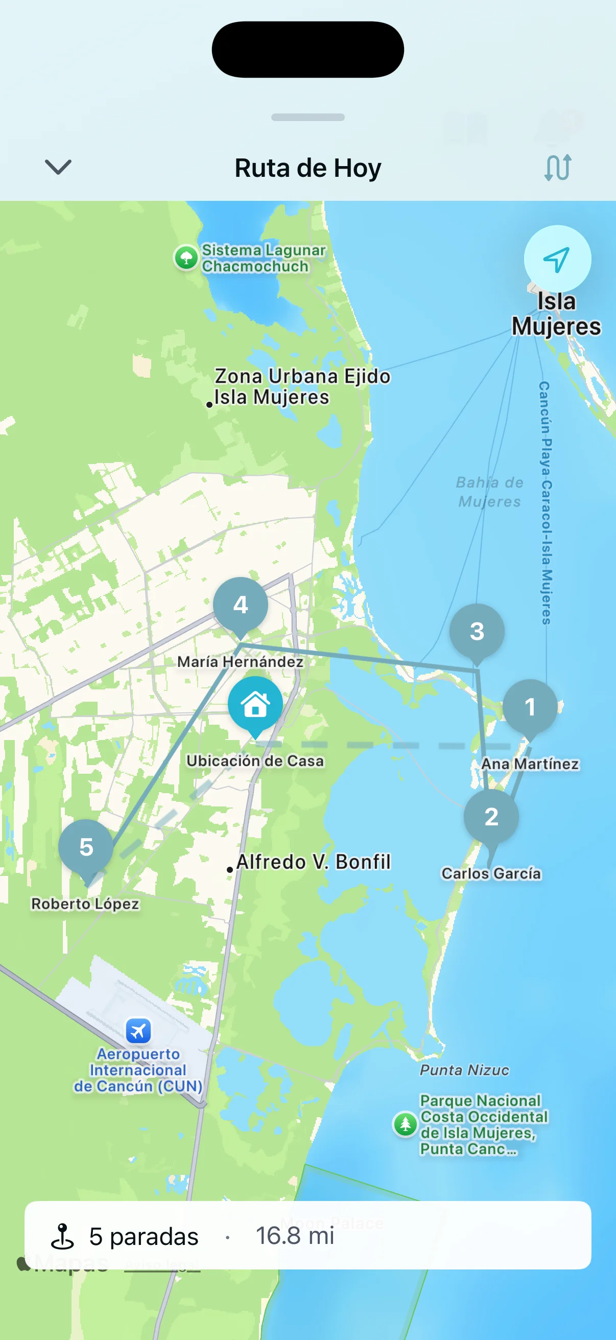 Flujo de trabajo de servicio con cliente activo