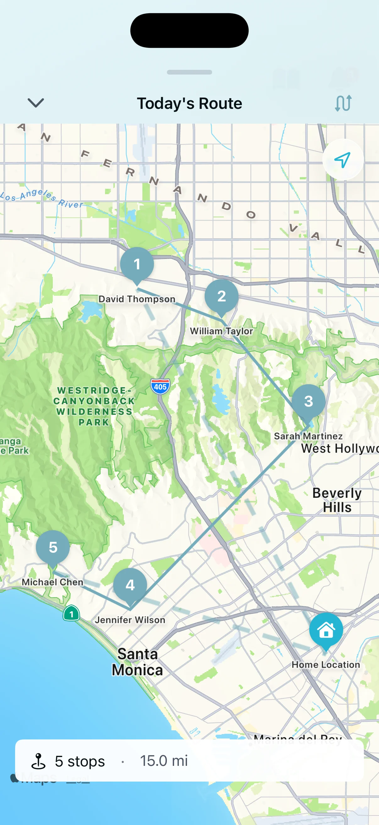 Service workflow with active customer